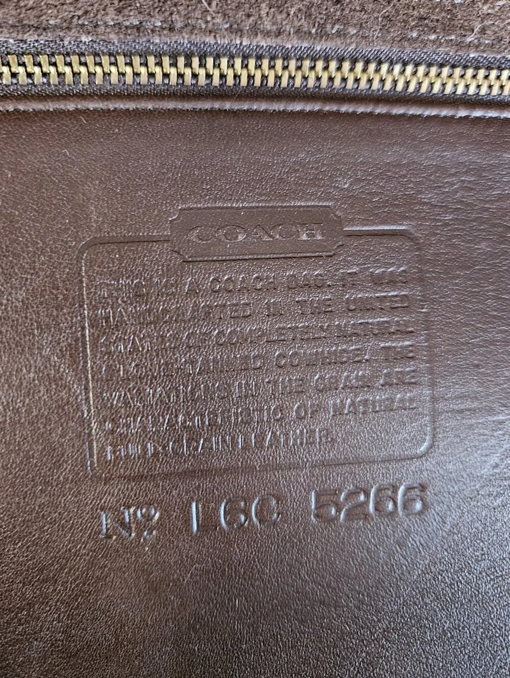 Coach vintage large